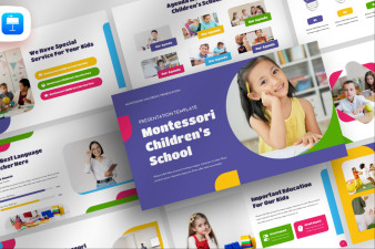 Montessori School Keynote Template